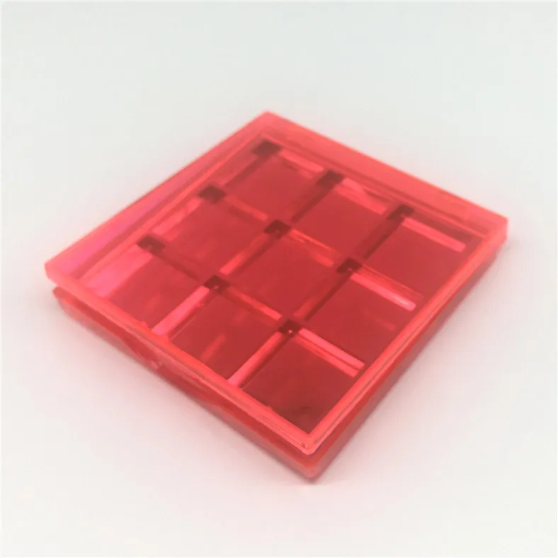 
empty eyeshadow palette private label single color cosmetic packaging containers makeup case Y094-15 