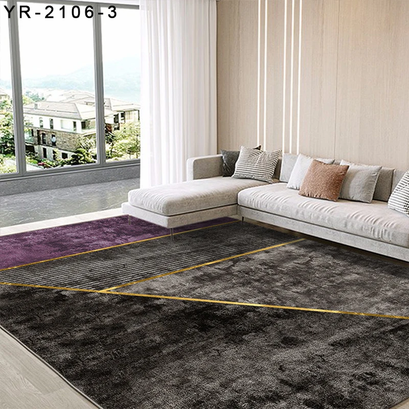 wholesale custom Modern simplicity luxury carpet top quality carpets center rug living room  soft fluffy carpets