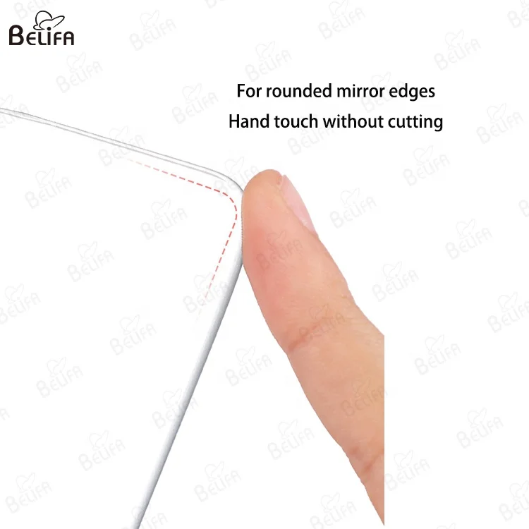 hot selling item Portable makeup mirror HD double-sided foldable mirror student touch up mirror can be customized logo