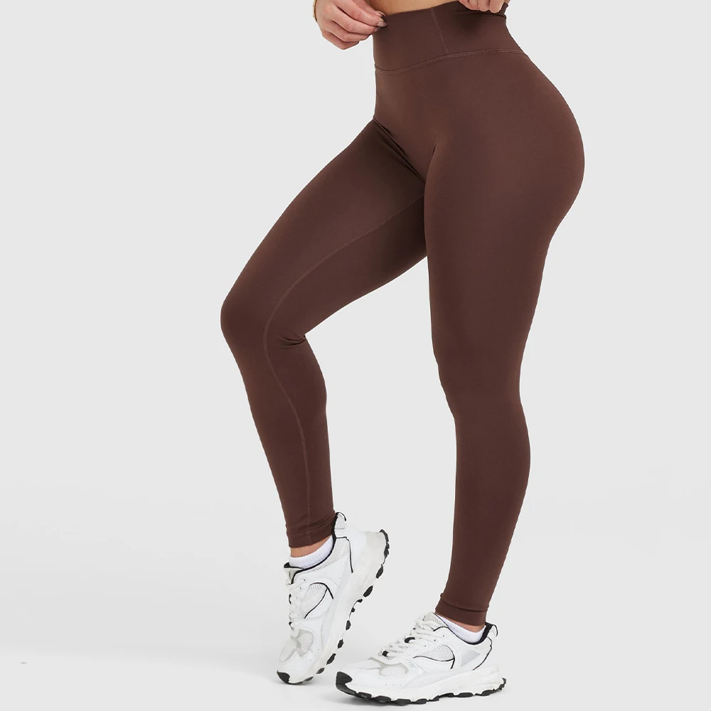 High Waist Recycled Soft Womens Yoga Pants  v shape Design trainingYoga Leggings Tight Womens Sportswear Workout Pocket Leggings