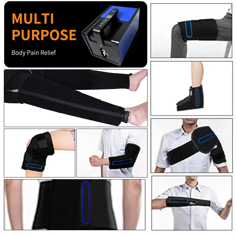 In Stock Cold Compression Machine Therapy Leg Knee Ice Sport Recovery Post Surgery Pain Relief Cryo Physical Cryotherapy Machine