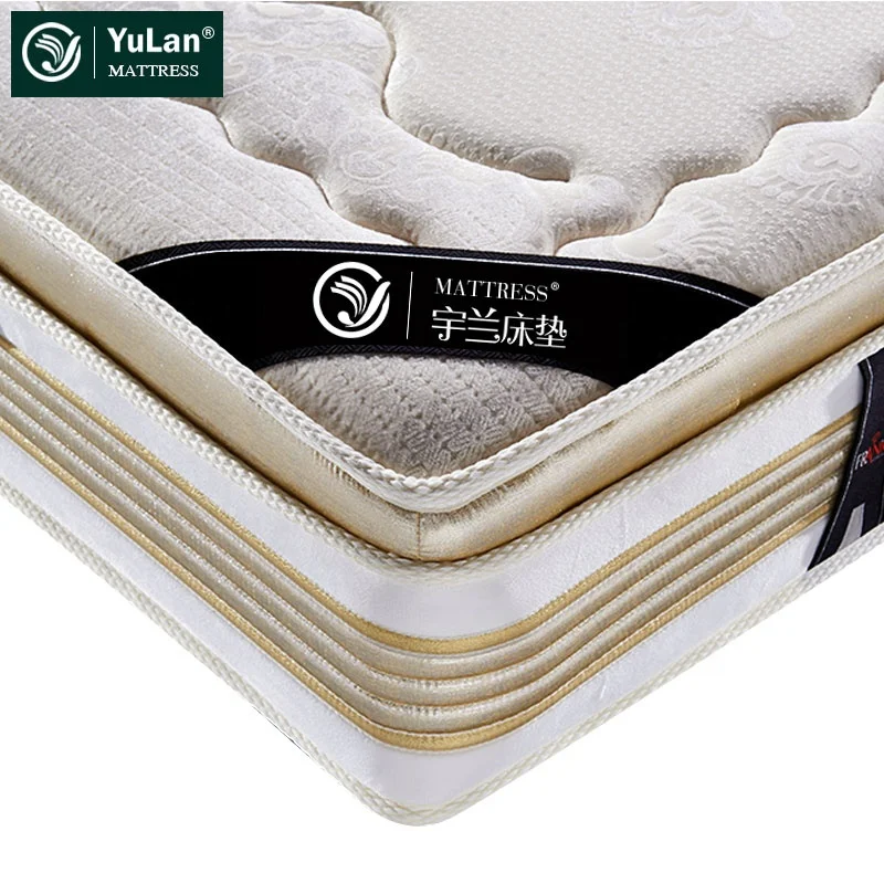 Fireproof Waterproof Fabric Natural Latex Foam Mattress Memory Foam Mattress Manufacturer