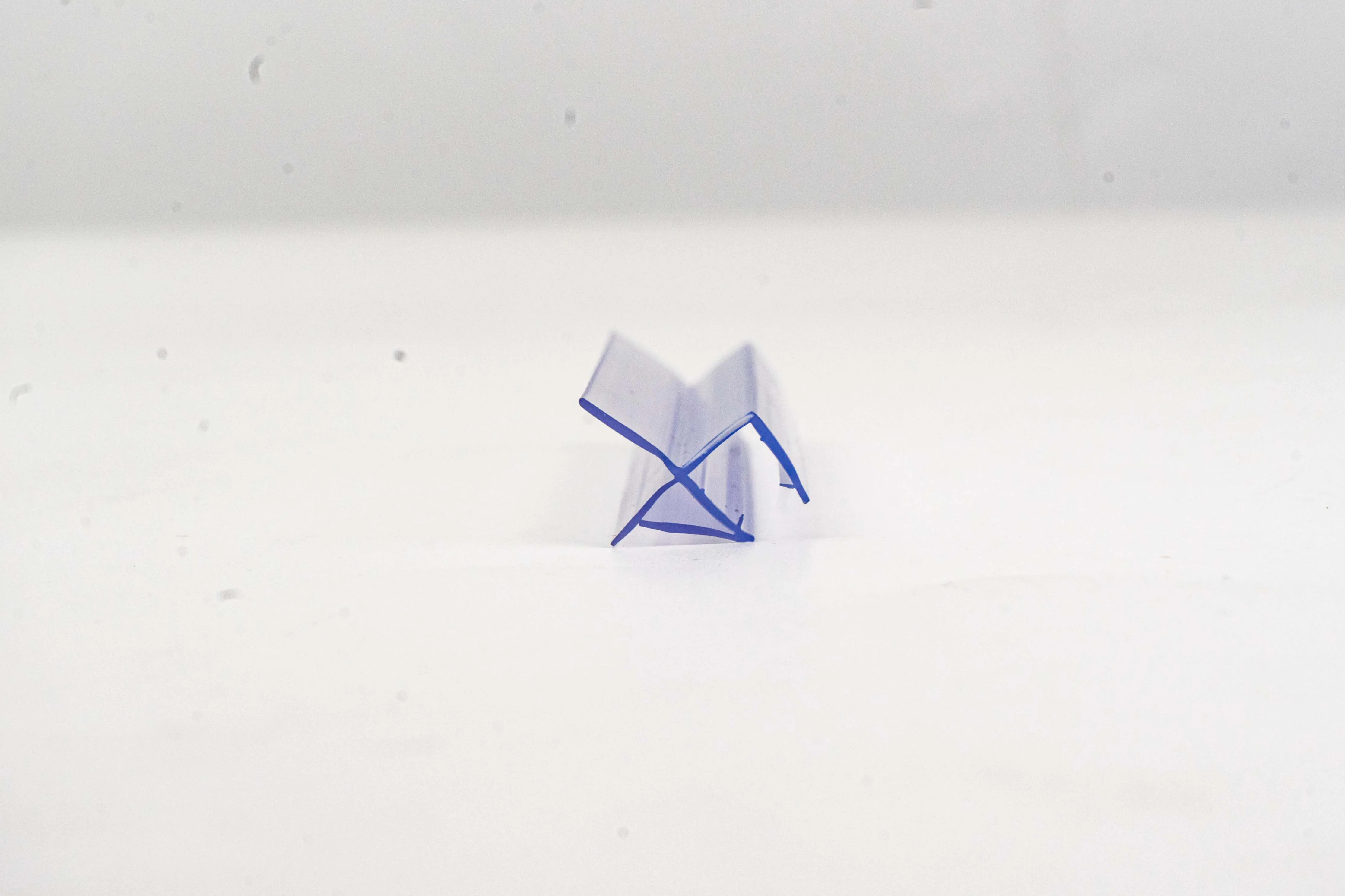 Hydrorelax Transparent Shower Door Magnetic Seal Strip Glass Door Bottom Seal Replacement Shower Screen Rubber Seal