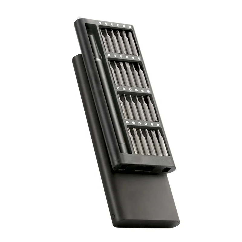 
Сменный инструмент для ремонта телефонов и компьютеров, набор отверток 24 в 1, Набор прецизионных отверток из стали S2 