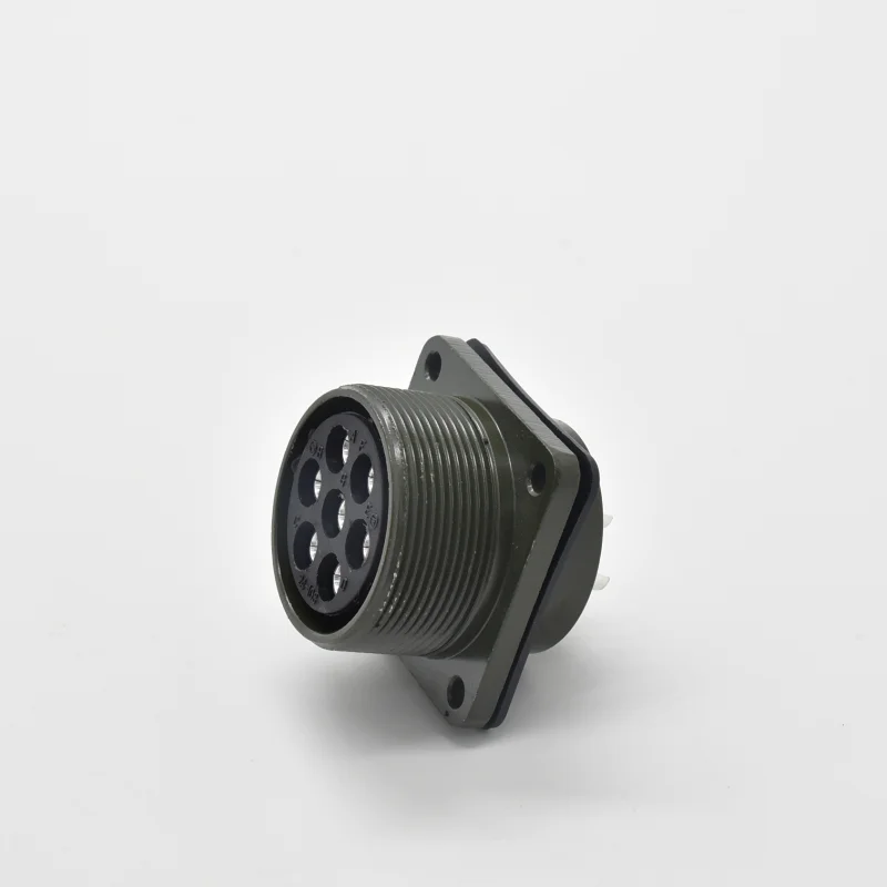  MS5015 круговой 24-10P 7 пин винт ip65 ip67 военный Amphenol