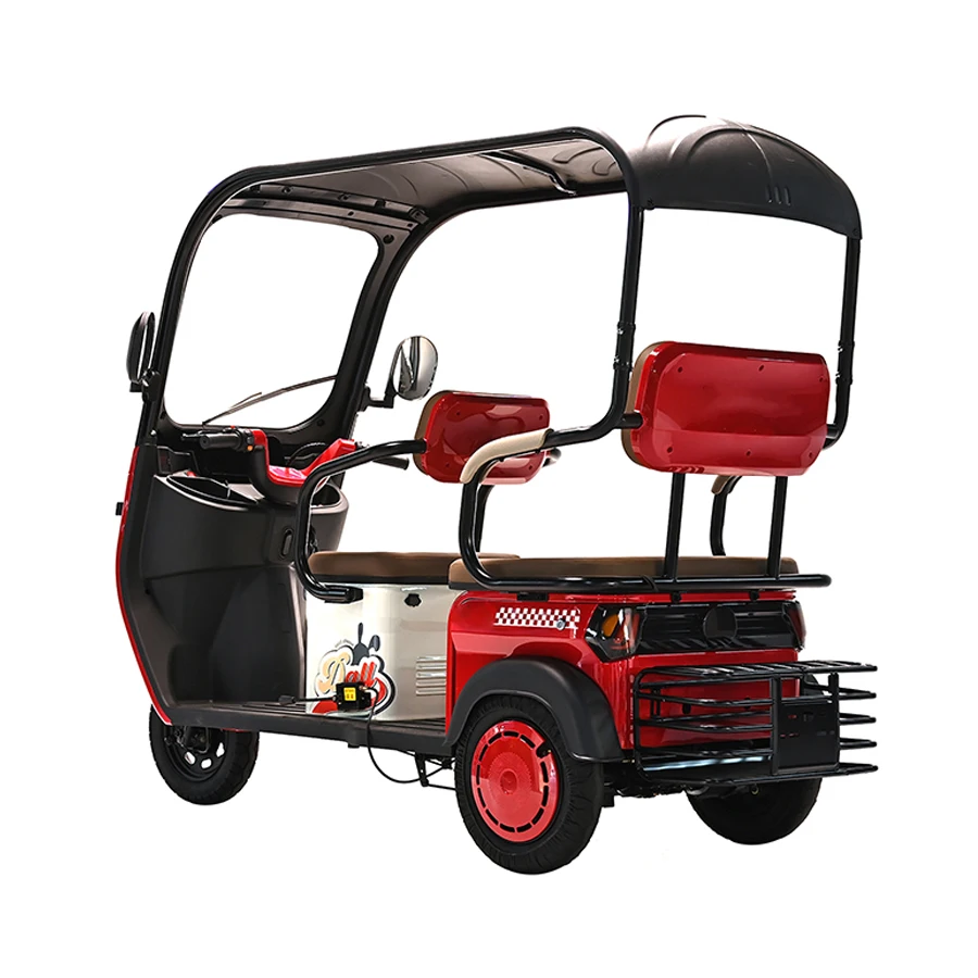 Электрические трехколесные велосипеды для взрослых грузовые рикши с 3 колесами пассажирского использования электрический мотоцикл