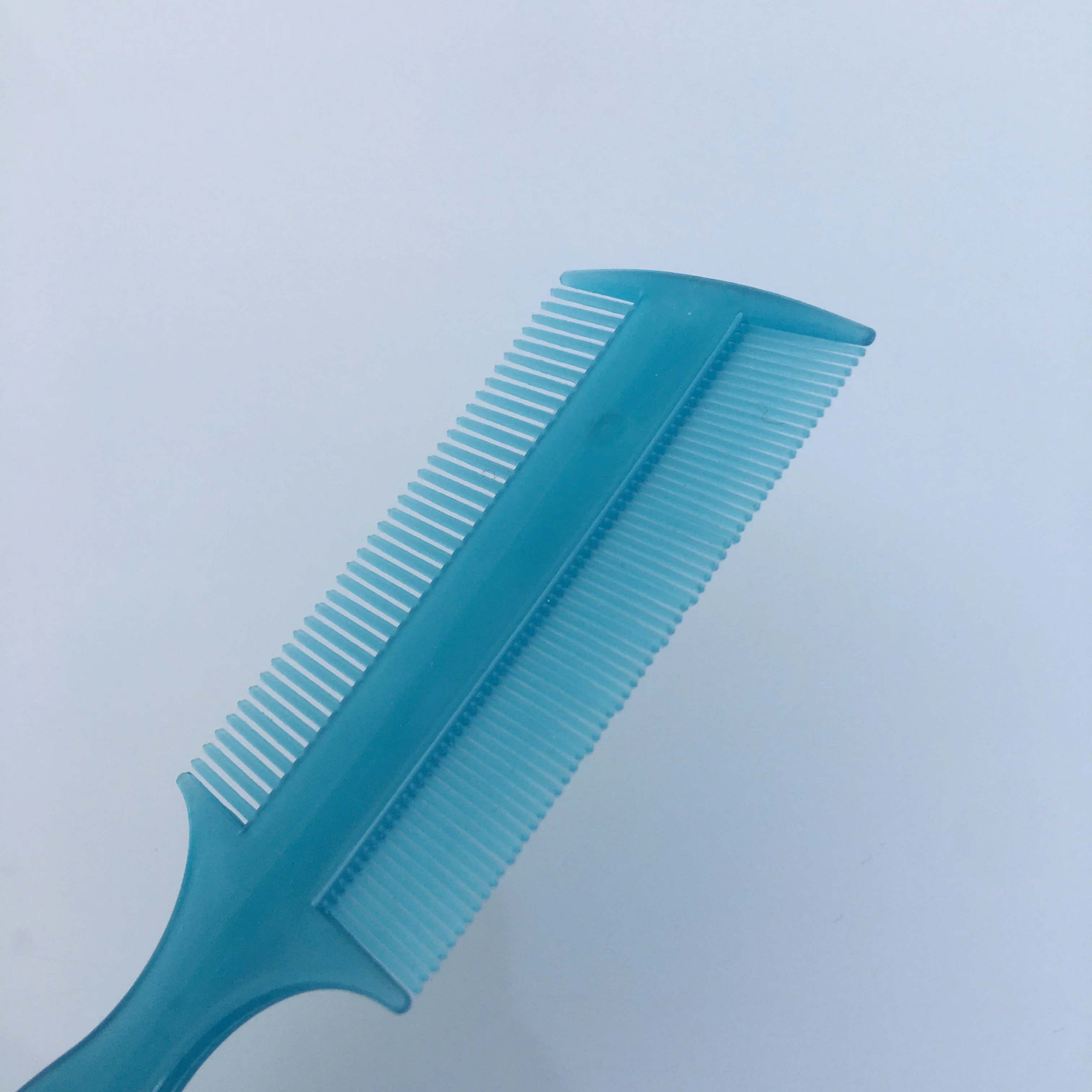 Long Plastic Handle Double Sided Teeth Mini Lice Nit Louse Tick Flea Removing Hair Comb for School Children