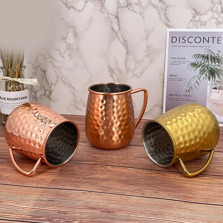 Authentic Moscow Mule Copper Mugs