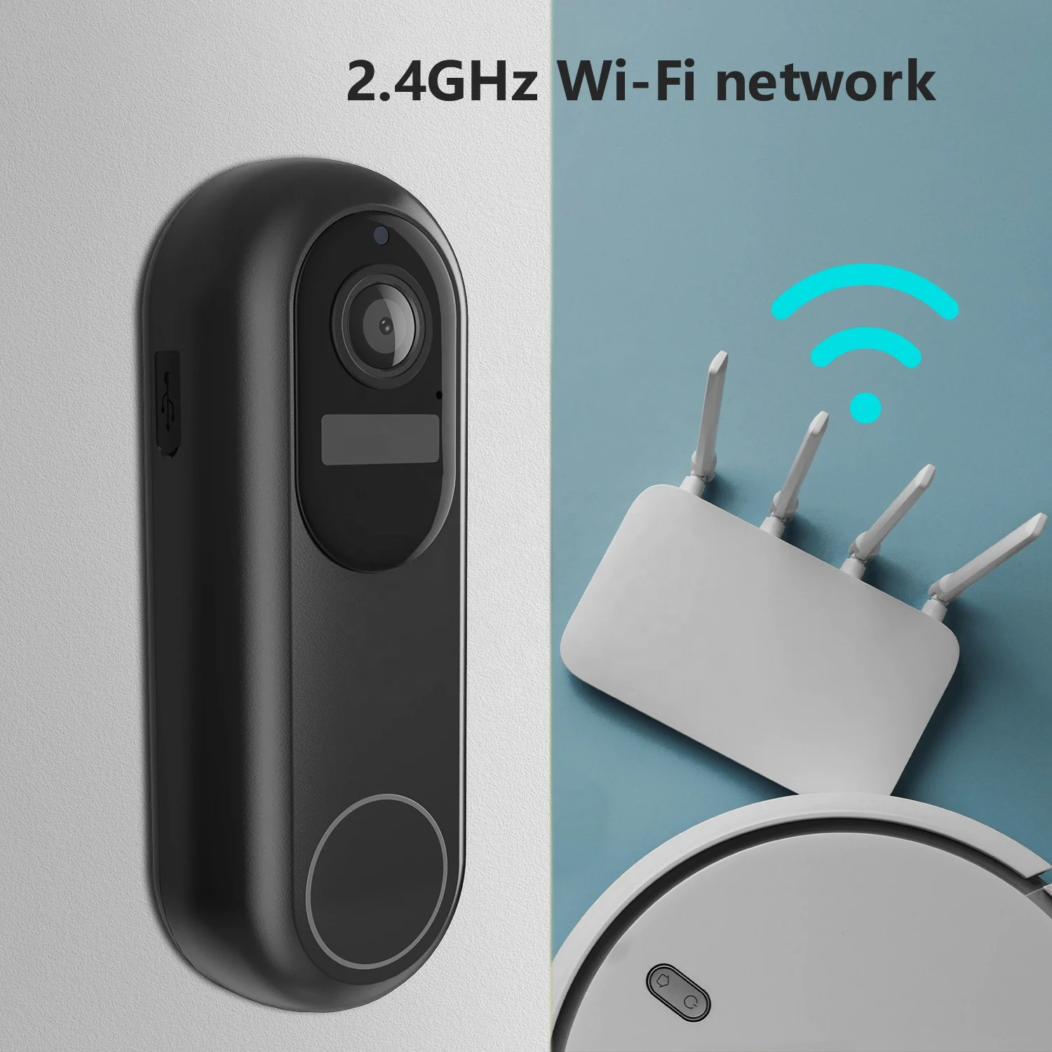 Hot Selling video doorbell high quality cheapest price 1080p full hd waterproof wifi video camera doorbell