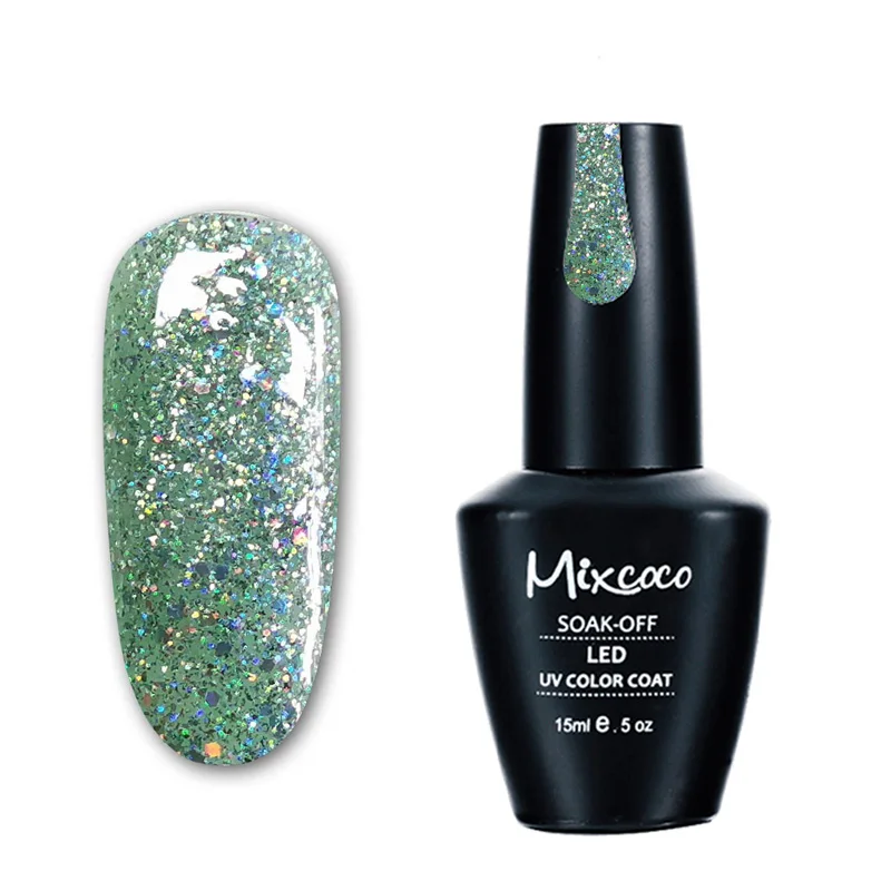 Mixcoco Nail Art Factory Oem Customize Private Label Brand colors manicure Uv Gel Nail Polish Gel Polish Set Uv Led Gel Polish