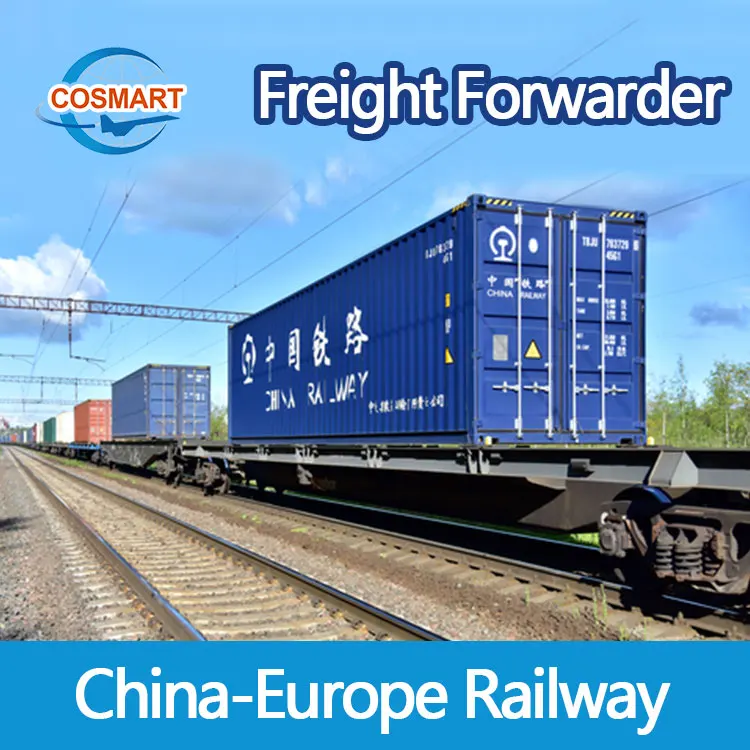 Оптовая продажа железнодорожный экспедитор из Китая в Европу агент по доставке Amazon