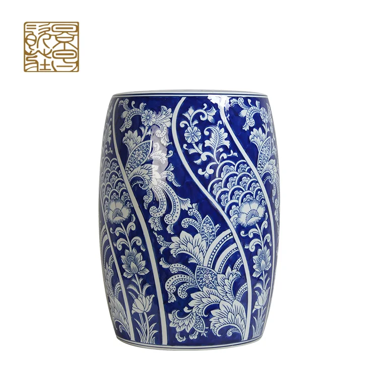 Fashion home decorations ceramic stool
