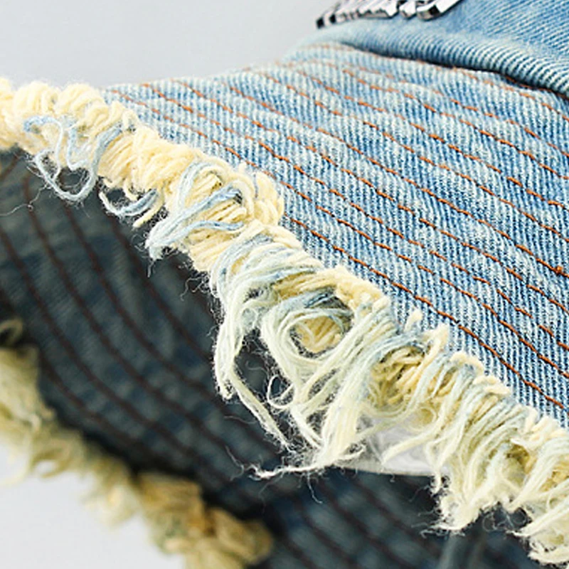 High Quality Large Brim Multi Color Outdoor Unisex Cotton Denim Bucket Fisherman Hat