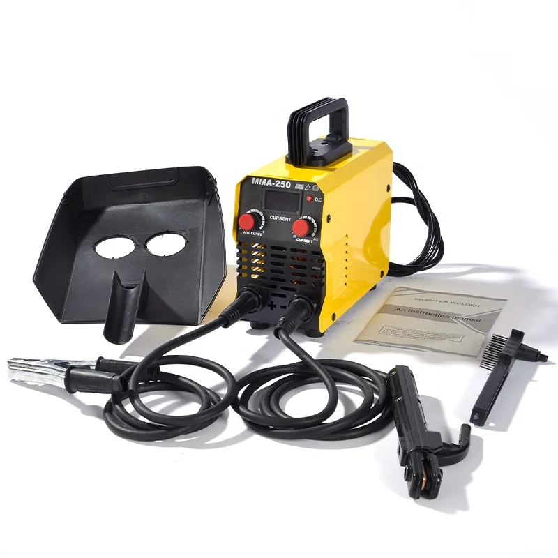 250Amp MMA Welding Machine Ac Dc Welder DC Motor Provide Inverter Machine For Welding