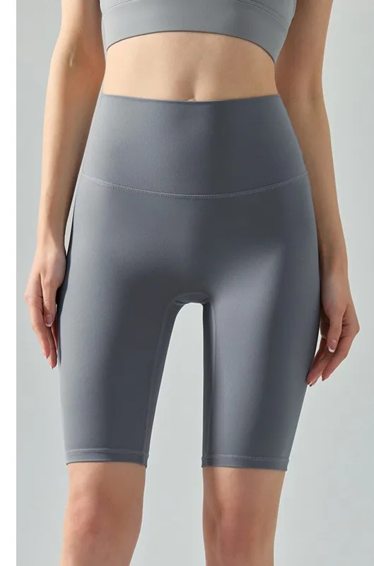 Good Quality High Waist Crotchless Yoga Sport Shorts Women Running Workout Fitness Sport Gym Clothing