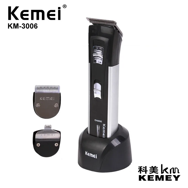 
 Kemei KM-3006 машинка для стрижки волос 3 в 1 с бритвенная головка многофункциональная машинка для стрижки волос электрическая машинка для стрижки волос  