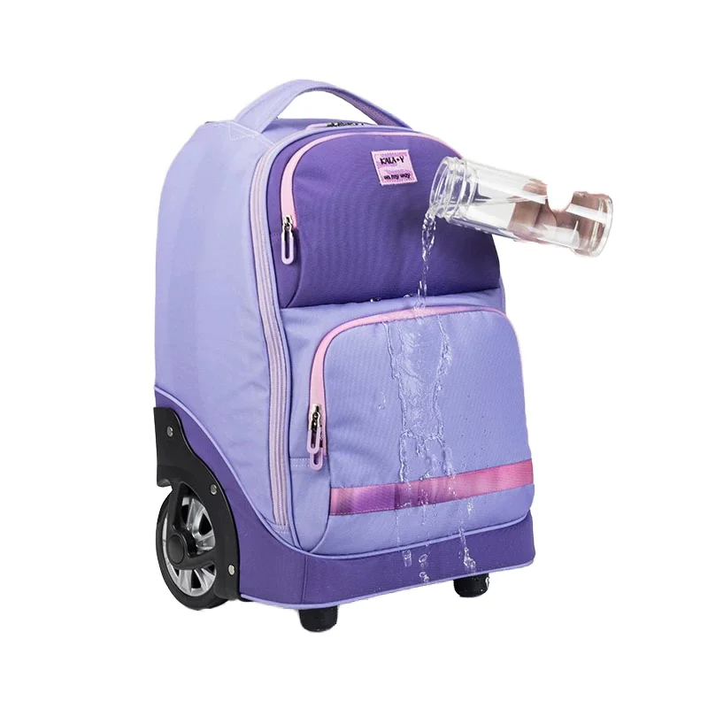 Guangzhou,China Wholesale durable kids school trolley bag & backpack with wheels