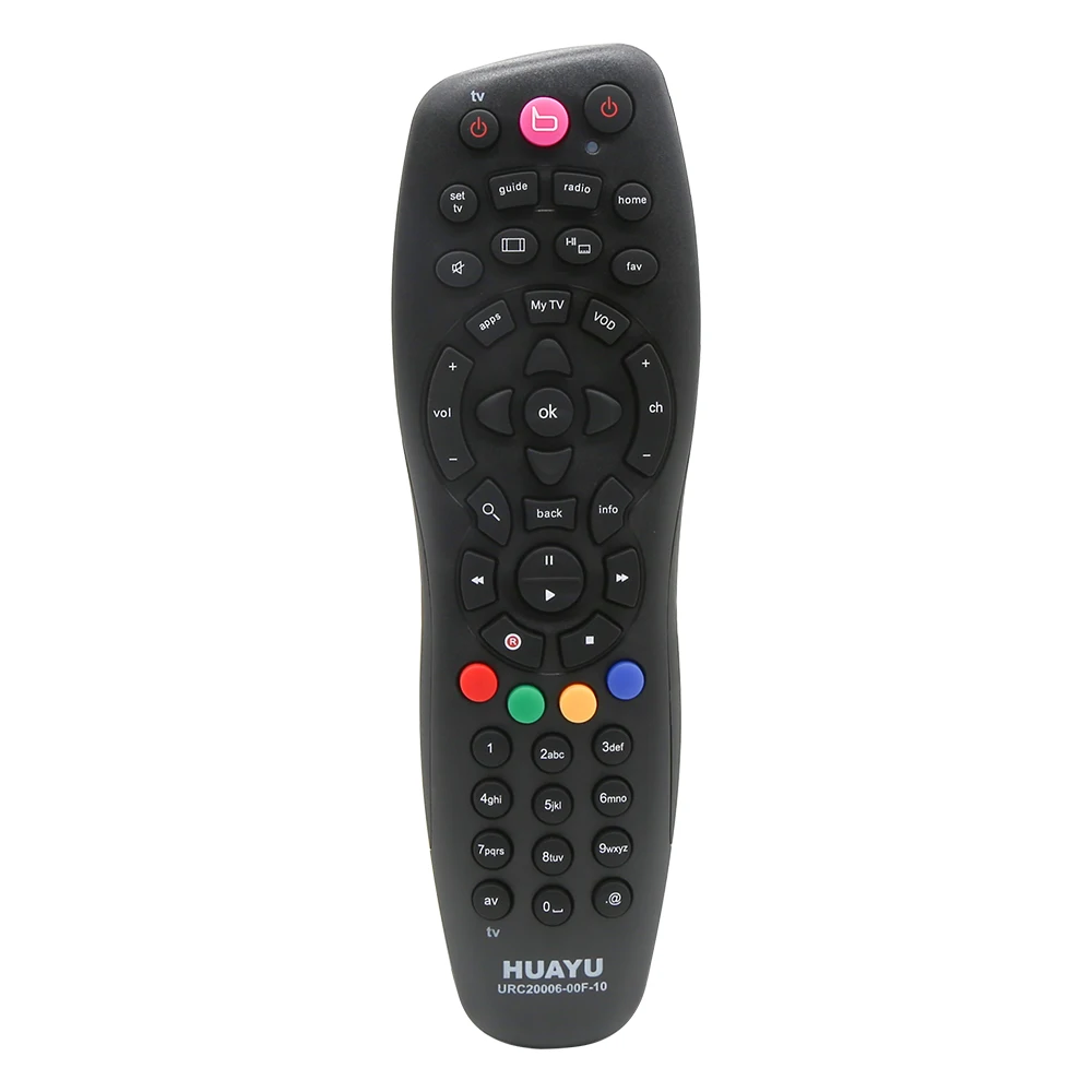HUAYU URC20006-00F-10 10 IN 1 WORK FOR ASTRO TV IN MALAYSIA MARKET SET TOP BOX REMOTE