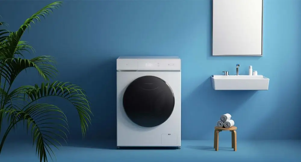 2021 Xiaomi washing and dry machine Mijia 10kg home appliance fully automatic front loading washing and dry machine