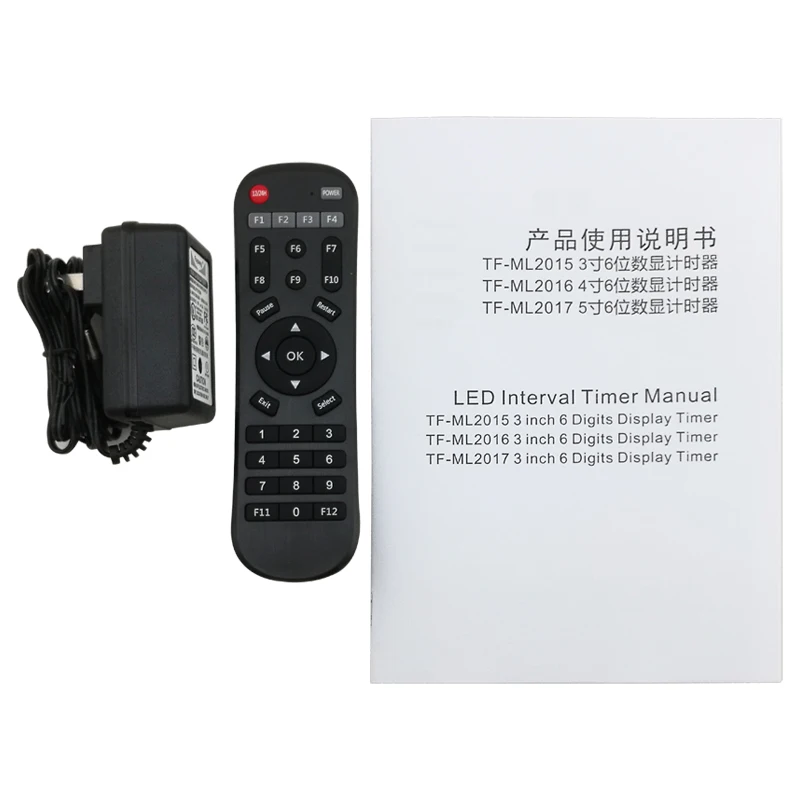 TF-ML2017 LED Interval Timer for Fitness Timer Cross Fit Tabata Yoga Timer