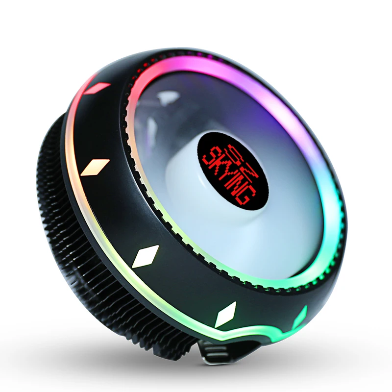 Заводское производство различные кулеры для ЦП RGB компьютерный охлаждающий вентилятор