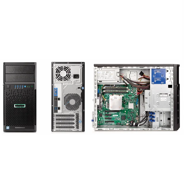 Новый высокопроизводительный микросервер Hpe Proliant Gen10 870208-aa1 Gen10 Plus компьютерный башенный сервер