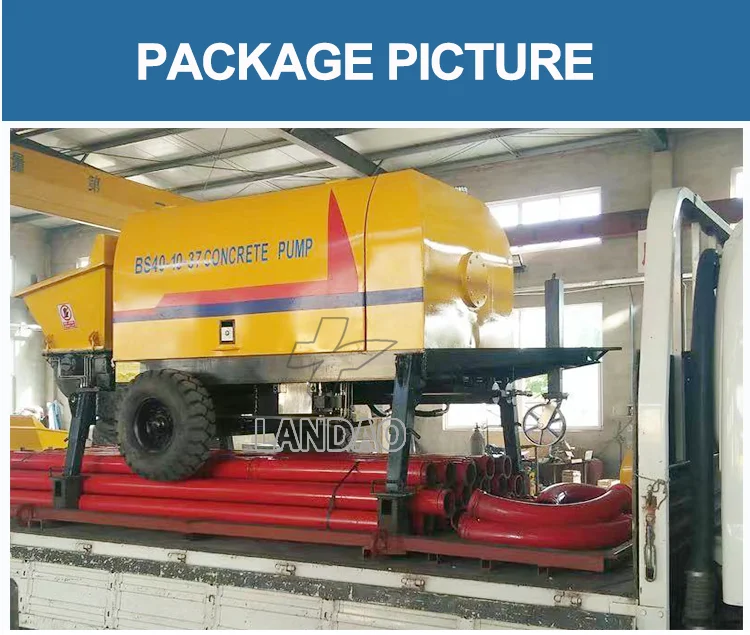 High Pressure Mobile Concrete Boom Pump