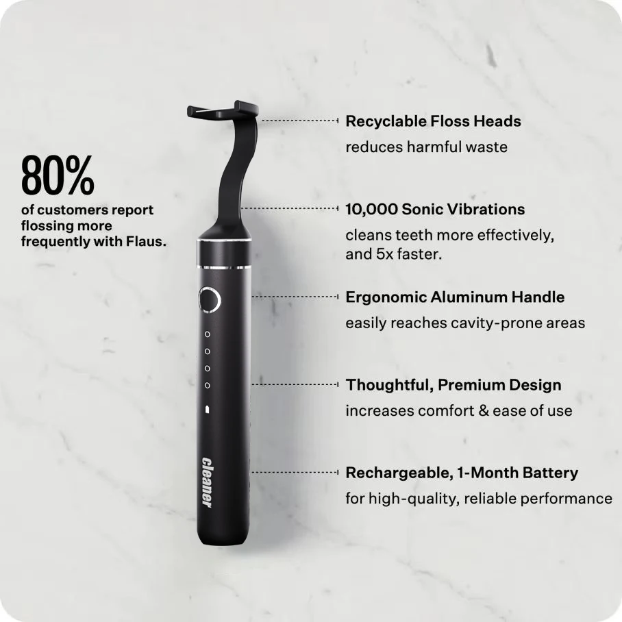 New Portable Dental Electric Floss IPX7 Waterproof Oral Care Floss Pick USB Rechargeable Teeth Cleaning Electric Jet Floss