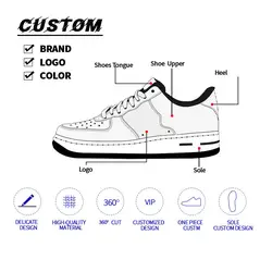 Factory Custom Skateboarding Shoes SB High Low Cut Sneakers Sports Fashion Basketball Shoes Custom Men Shoes With Your Logo