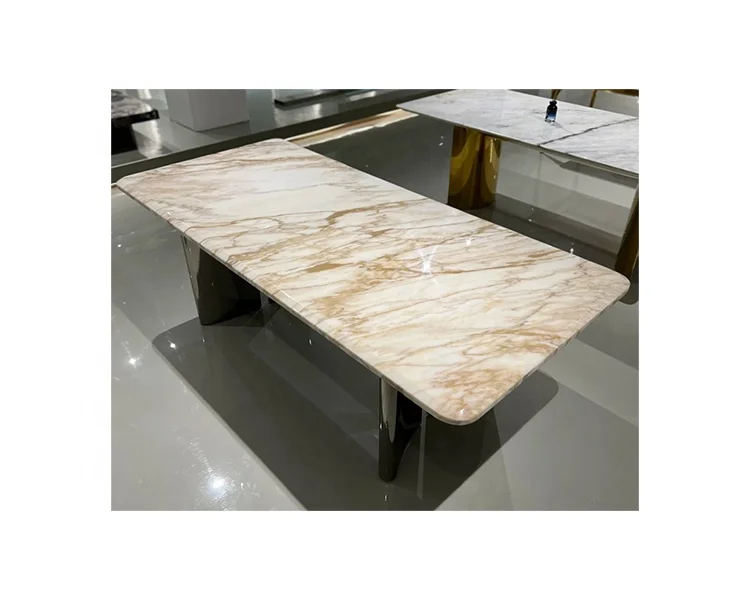 White Sand Marble Gold White Marble Table For Kitchen Home Nature White Gold Marble Table
