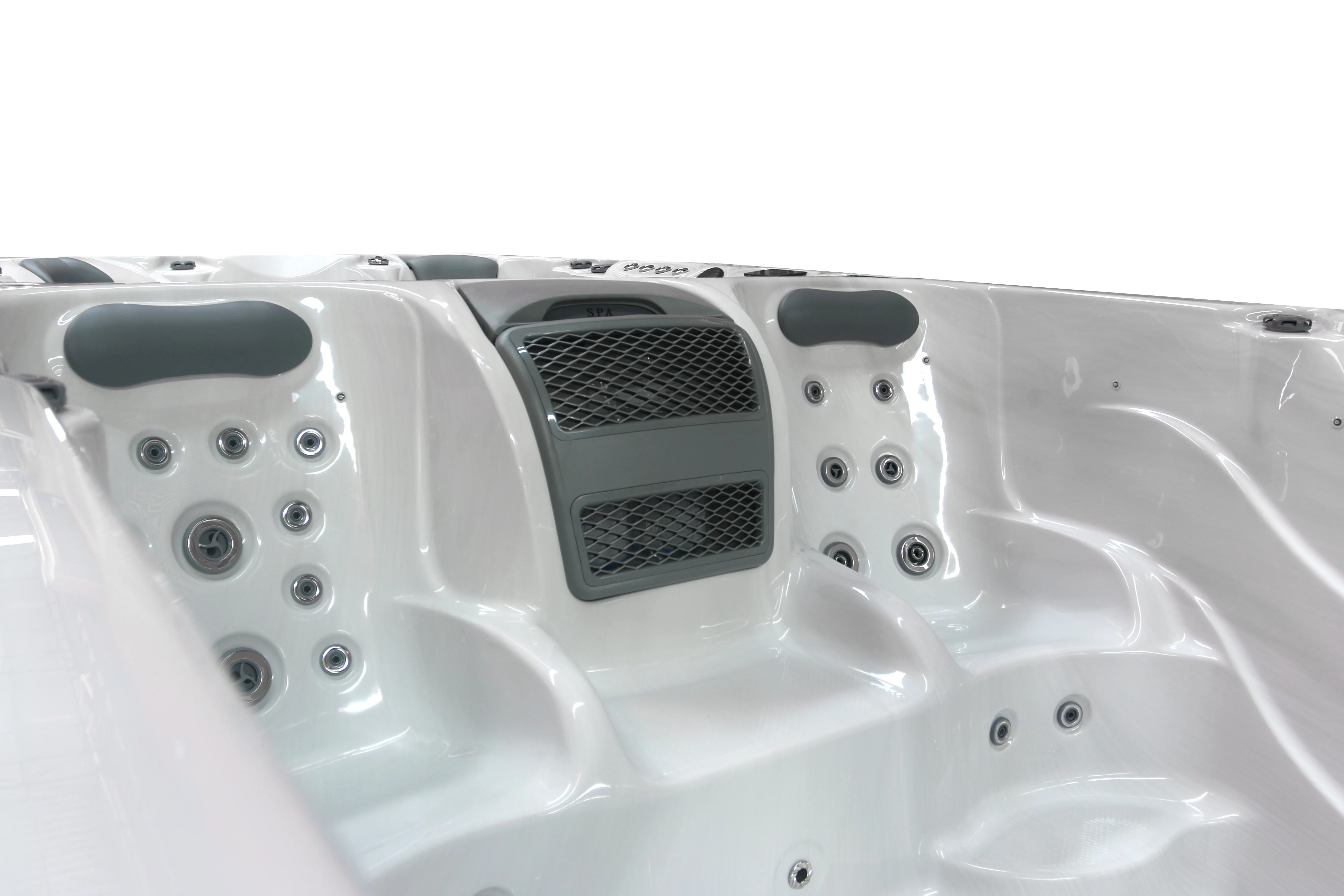 12 Persons Deluxe System America Acrylic Hot Tub Outdoor Swim SPA with pillow