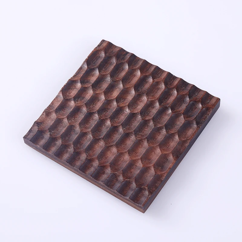 Acacia Laser Rustic Old Epoxy Resin Olive Round Wood Drink Coffee Cup Pallet  Pine Coasters For Drinks