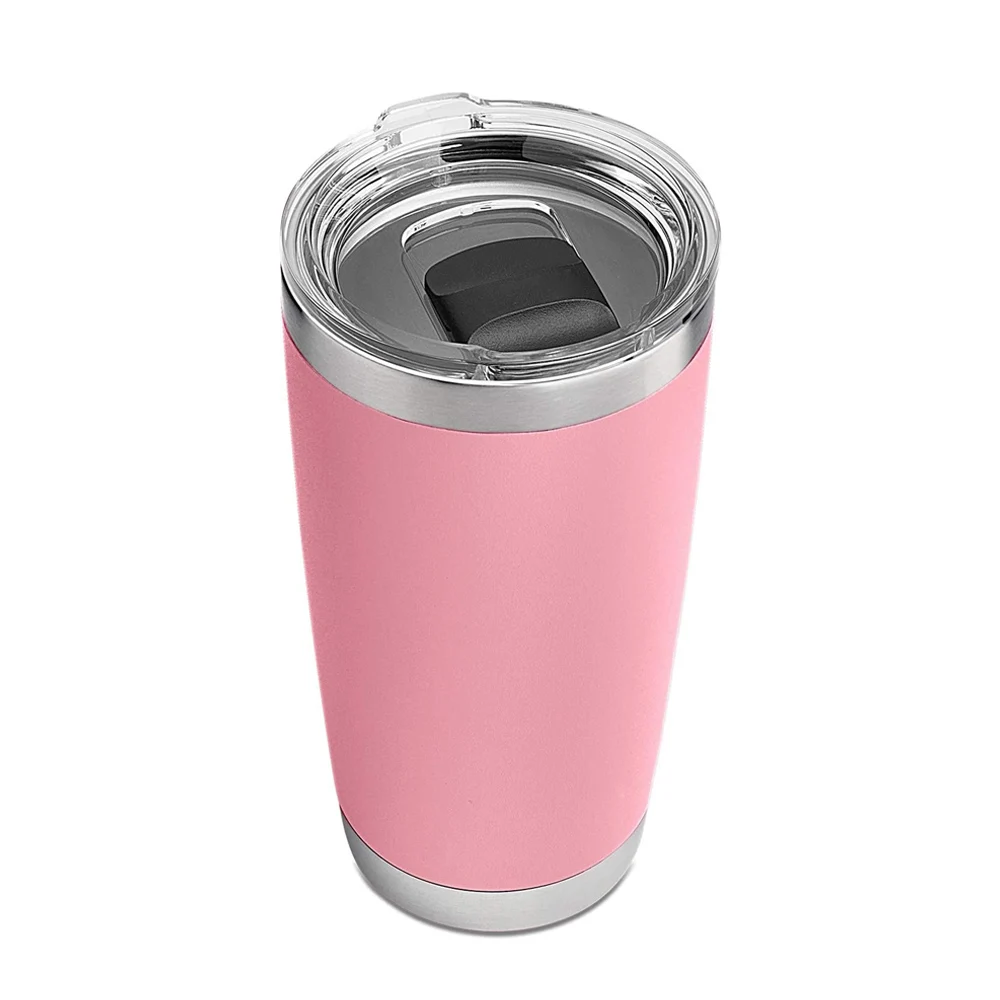 LEAPING Stainless Steel Vacuum Insulated Ramblers Coffee Magnetic Slide Tumbler