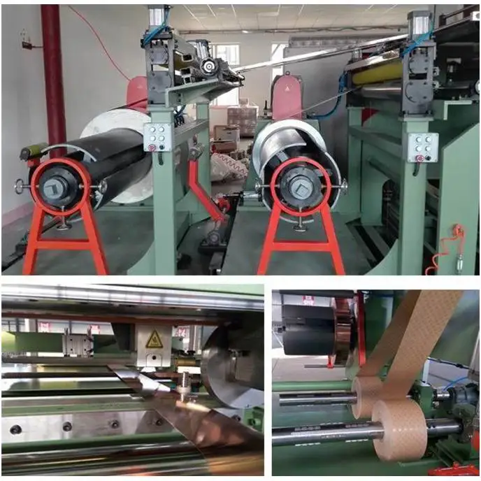 low price high quality 500-1600mm BRJ transformer foil winding machine