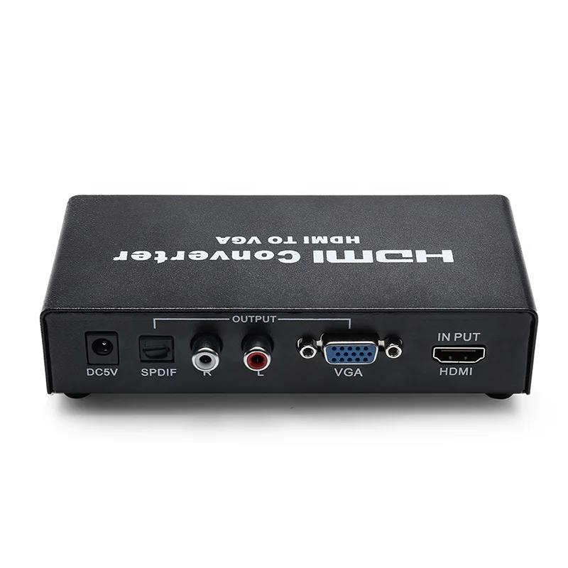 Video HDMI to VGA Converter 3D  1920*1080P 60Hz HDMI to VGA Switcher