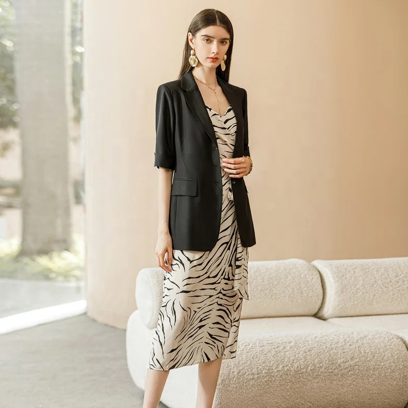 original fashion lady dress and jacket women formal career dresses satin off shoulder full corset dress