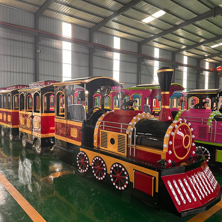 Manufacturer Wholesale Cheap Price Train Railway Locomotive Train Trainset Electric Train