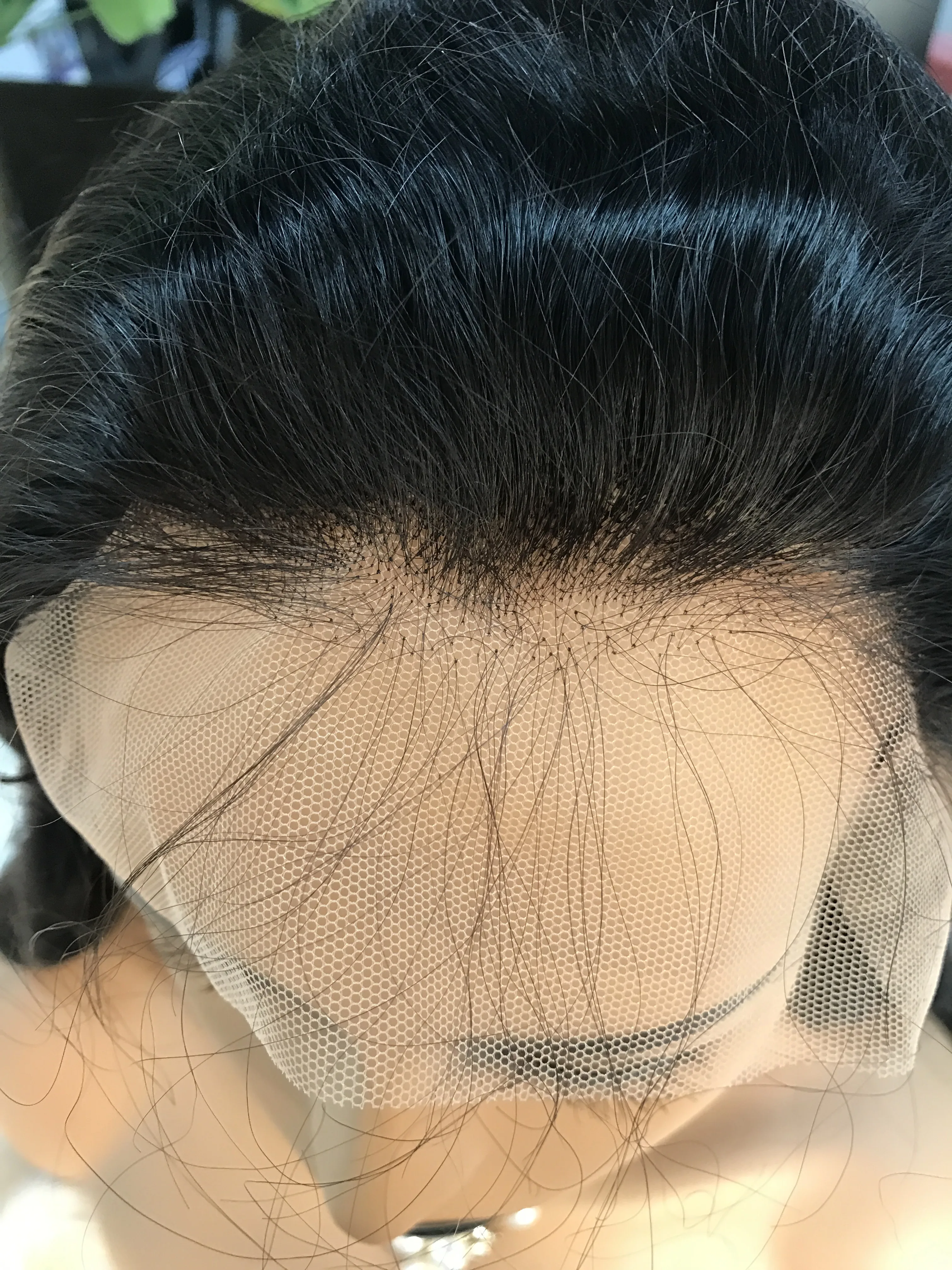 
Hot Selling Wigs For Sale Online Human Hair Medium Brown Lace Baby Hair Front Lace Wig 