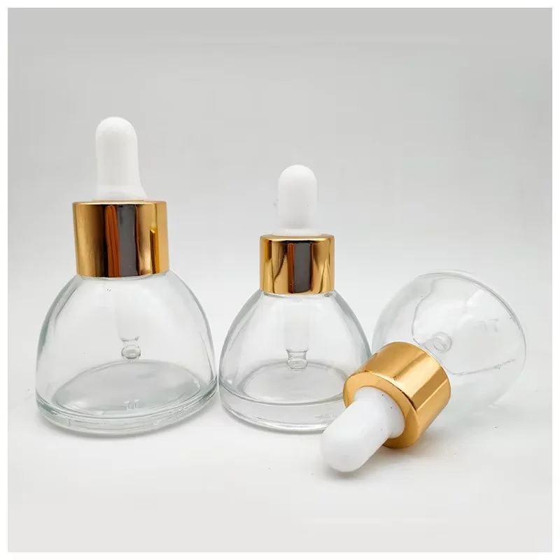 15ml 30ml Empty Pagoda Glass Dropper Bottles for Essential Oils Bottles / Cosmetic Glass Bottles