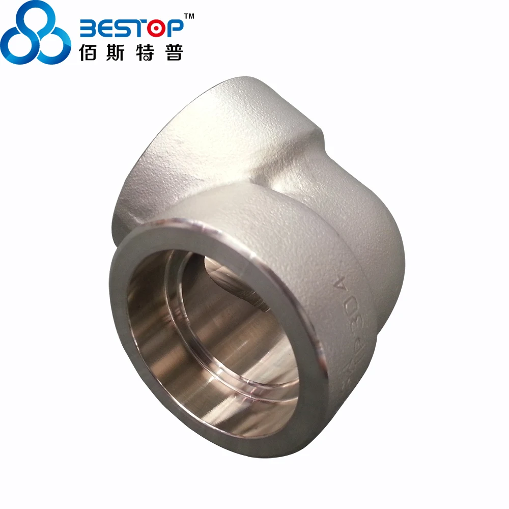 High Pressure SW forged elbow ASME B16.11 stainless steel 90 Degree socket welded elbow