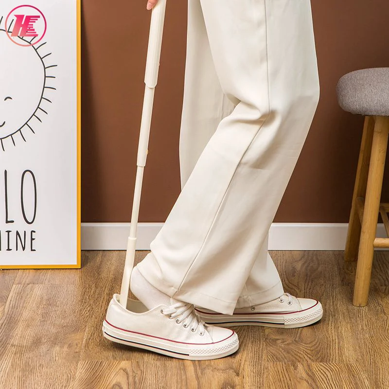 Shoehorn Adjustable Length 41-70 Cm Long Handle Metal Shoe Horn Telescoping Household Shoe Lifter Men & Women & Seniors