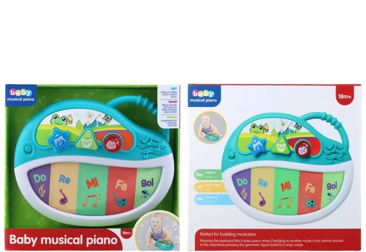Wholesale Musical Instruments Learning Toys 5 keys Keyboard Music Toys for Kids Babies