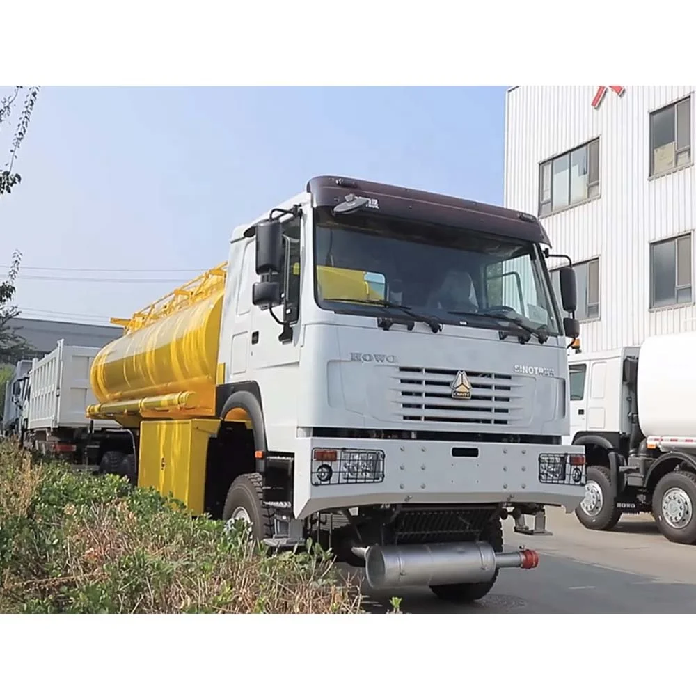 Brand new Sinotruk 6x6 20000liters howo fuel tanker truck for fuel delivery