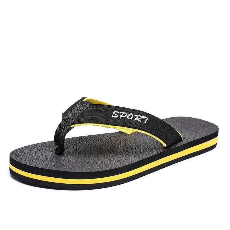FREE SAMPLE Summer Youth Slippers Massage Non-Slip Outside Flip Flops Breathable Thick-Soled Toe Sandals