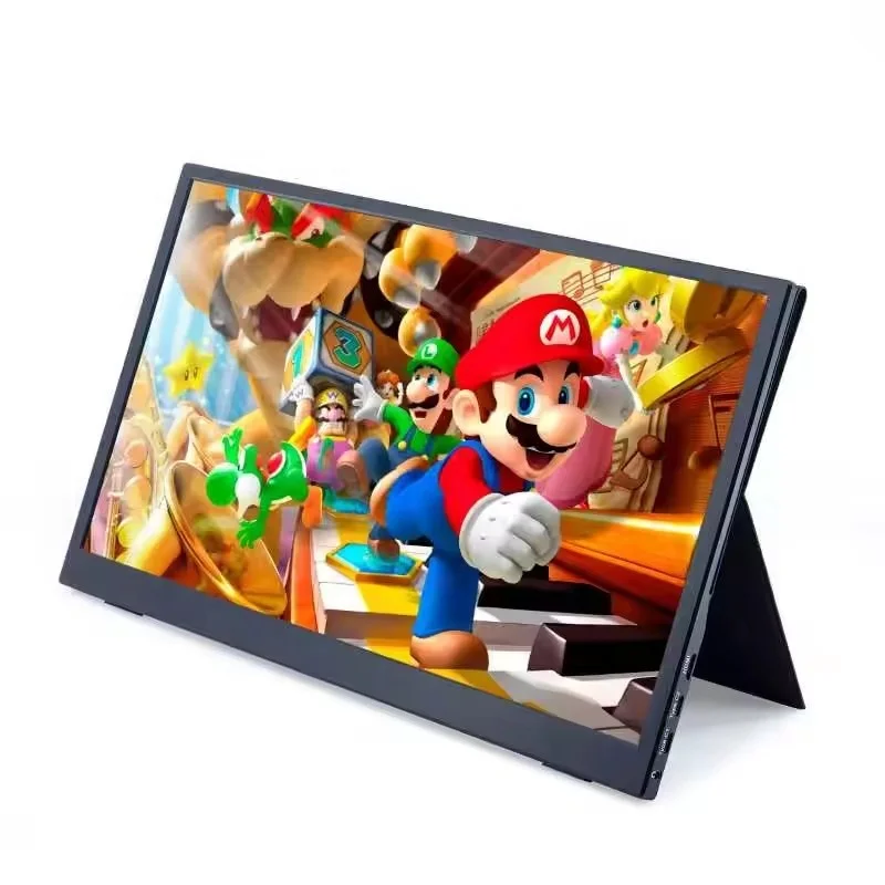 Desktop 15.6inch 60Hz Usb Portable Monitor with stand IPS Screen Travel Display Gaming Monitor