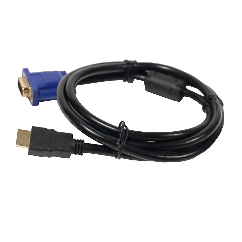 Wholesale PC Computer Monitor Extension VGA Male to Male Cable Computer Accessory  Extension Cable HD 15 Male to VGA