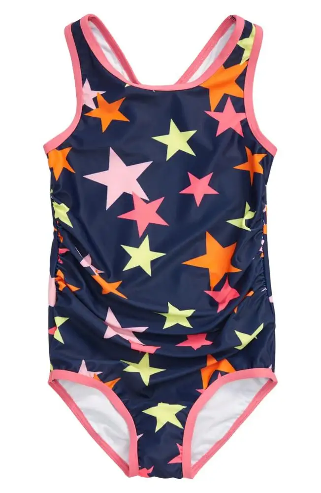 
New summer Swimwear Cute Girls Swimsuit One Piece Kids Bathing Suit Little Girls Swimming Wear 