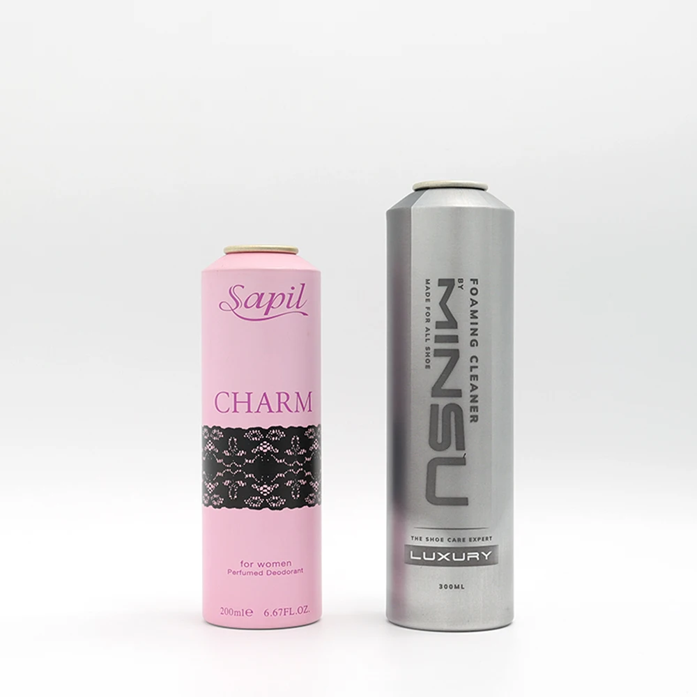 High-Quality Aluminum Aerosol for Skincare and Beauty Packaging