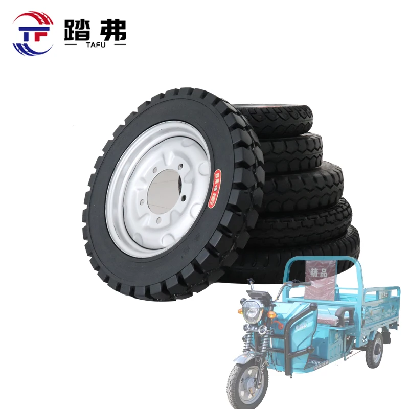 4.00-12 solid tire electric tricycle dedicated 400-12 non inflation tire explosion-proof tire