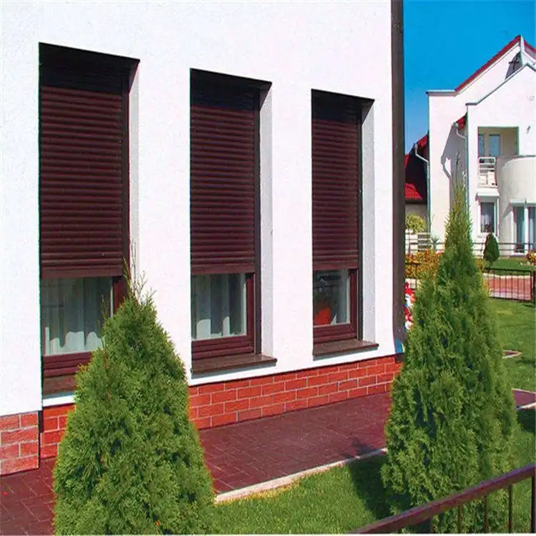 High quality waterproof security roller shutter aluminum rolling shutters